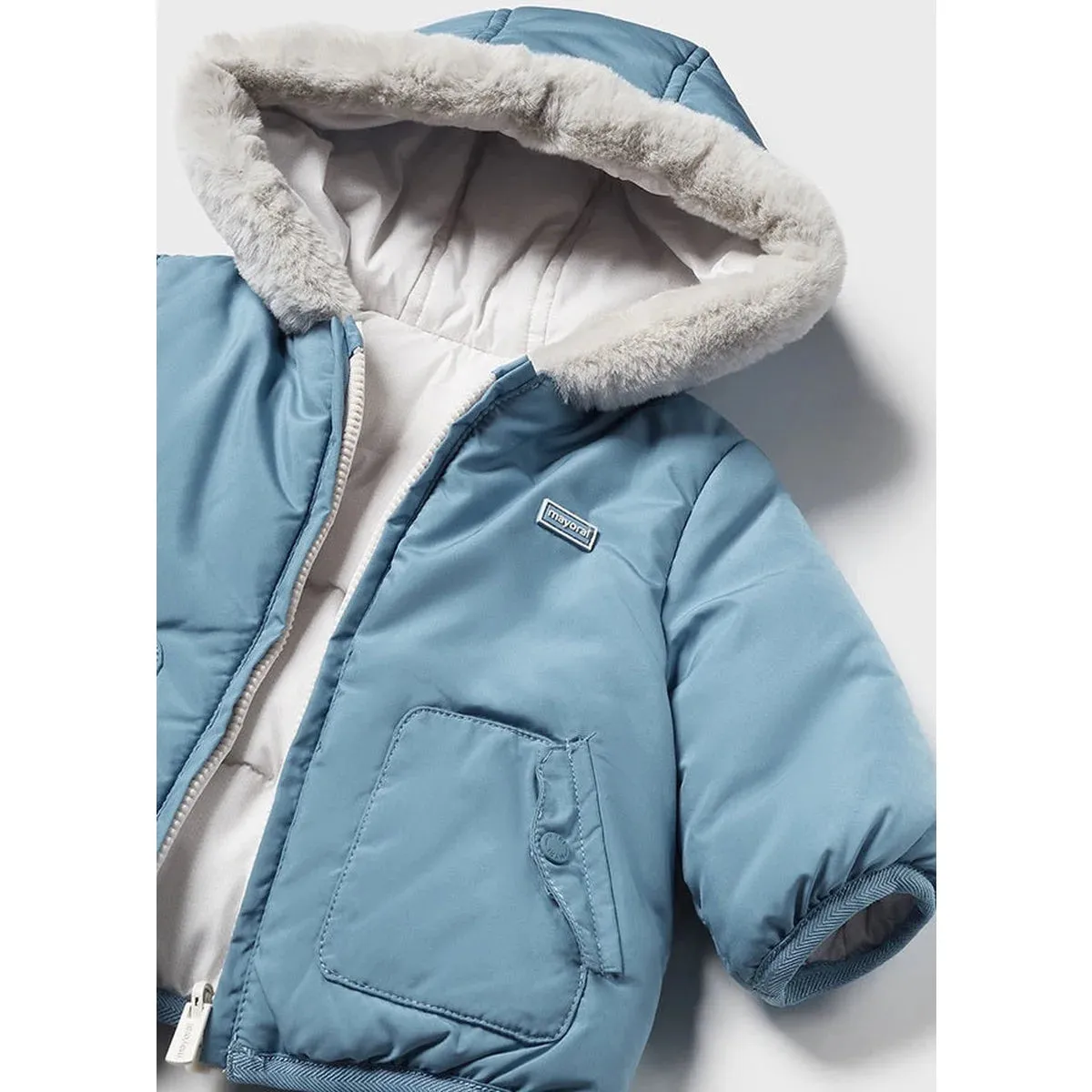 Mayoral Reversible Coat F3