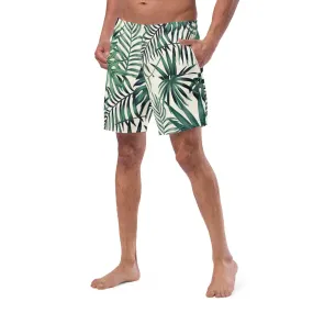 Men Swimming Shorts Design | Leaves Prints Swimsuit