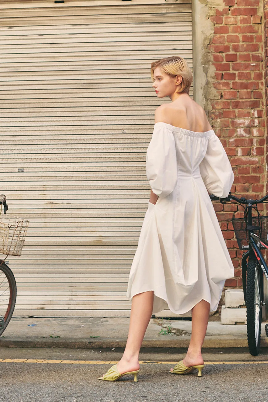 NEUL OFF SHOULDER DRESS