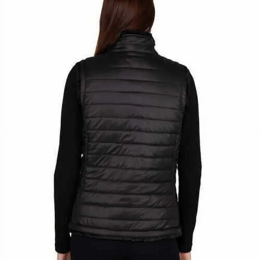 Nicole Miller Ladies Reversible Faux Fur/Nylon Vest,