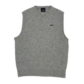 Nike Grey Woollen Golf Vest (M)