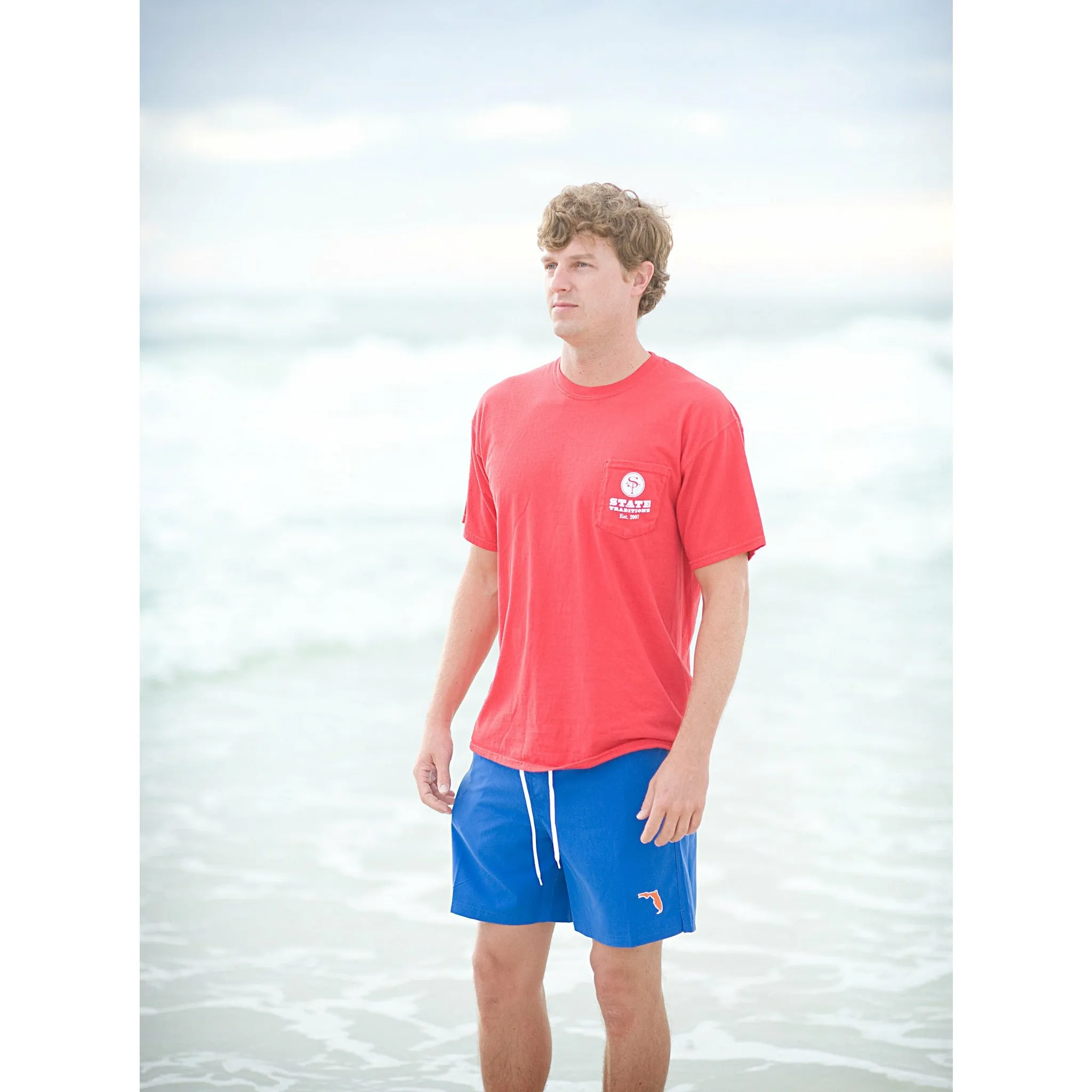 North Carolina Traditional Swimwear Red