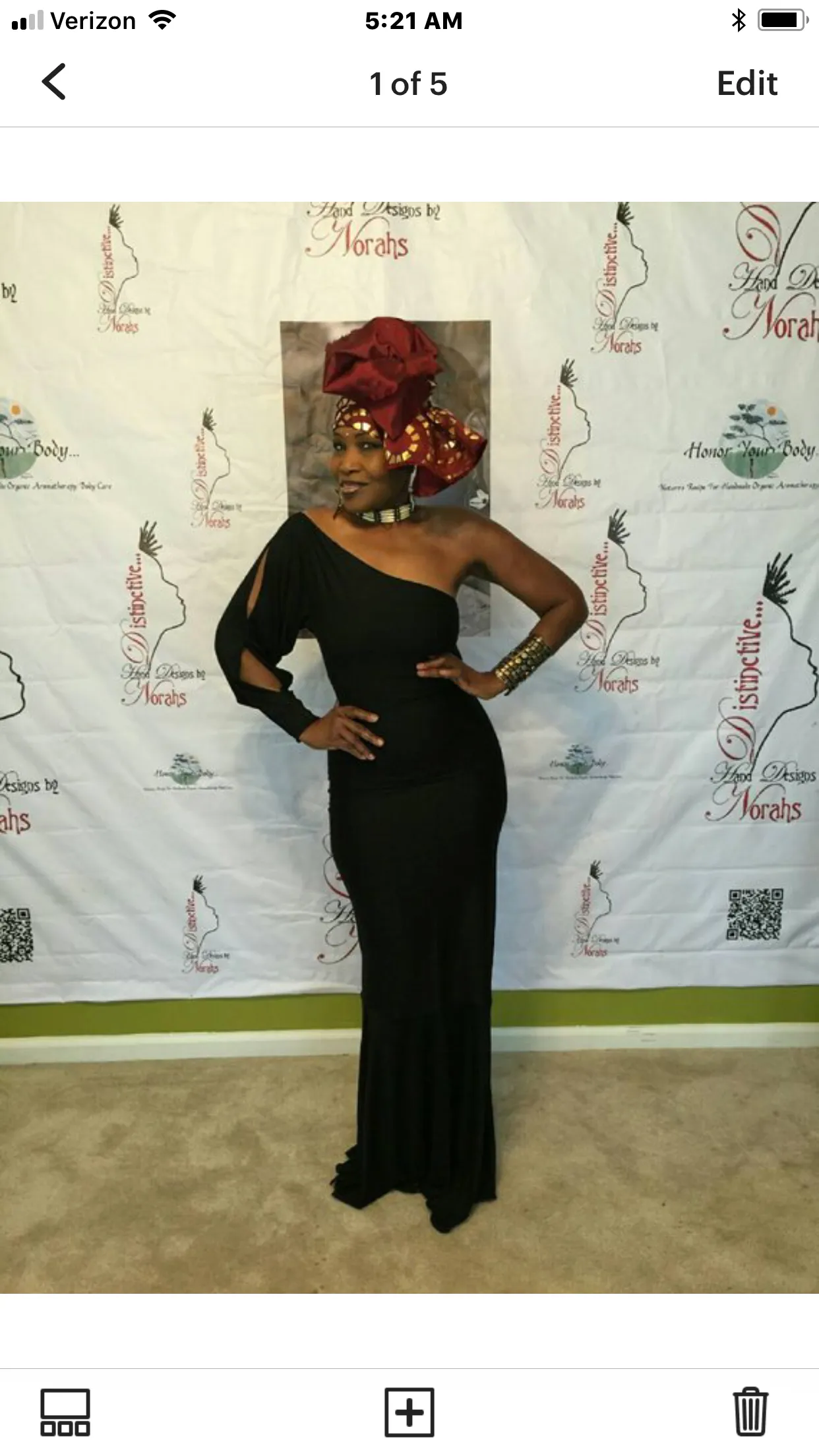 Off Shoulder Gown