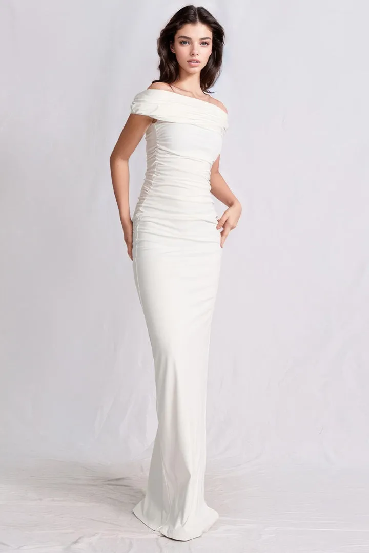 Off Shoulder Maxi Dress
