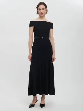 Off Shoulder Midi Dress