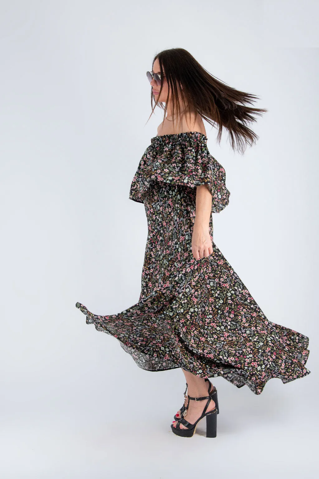 Off Shoulder Summer Dress ROMANTIC