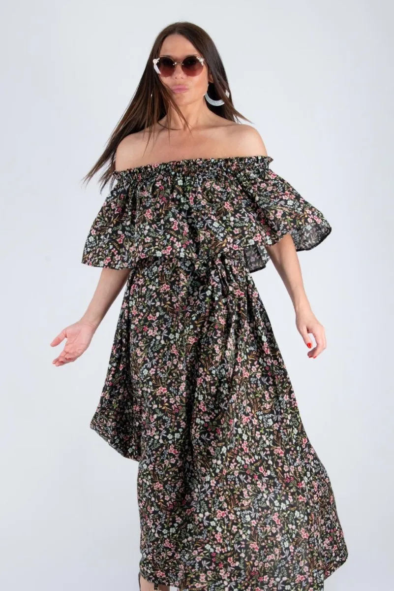 Off Shoulder Summer Dress ROMANTIC