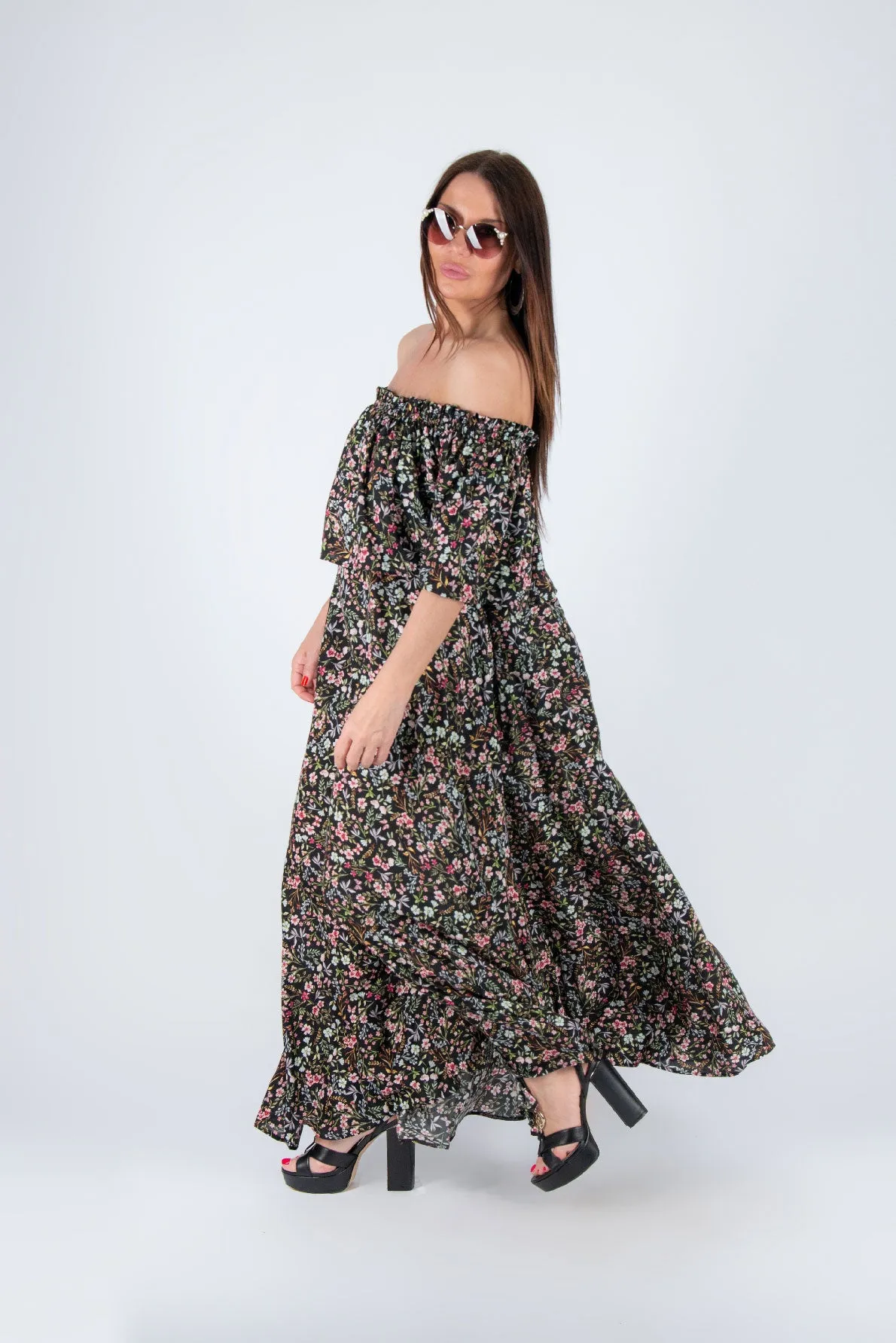 Off Shoulder Summer Dress ROMANTIC