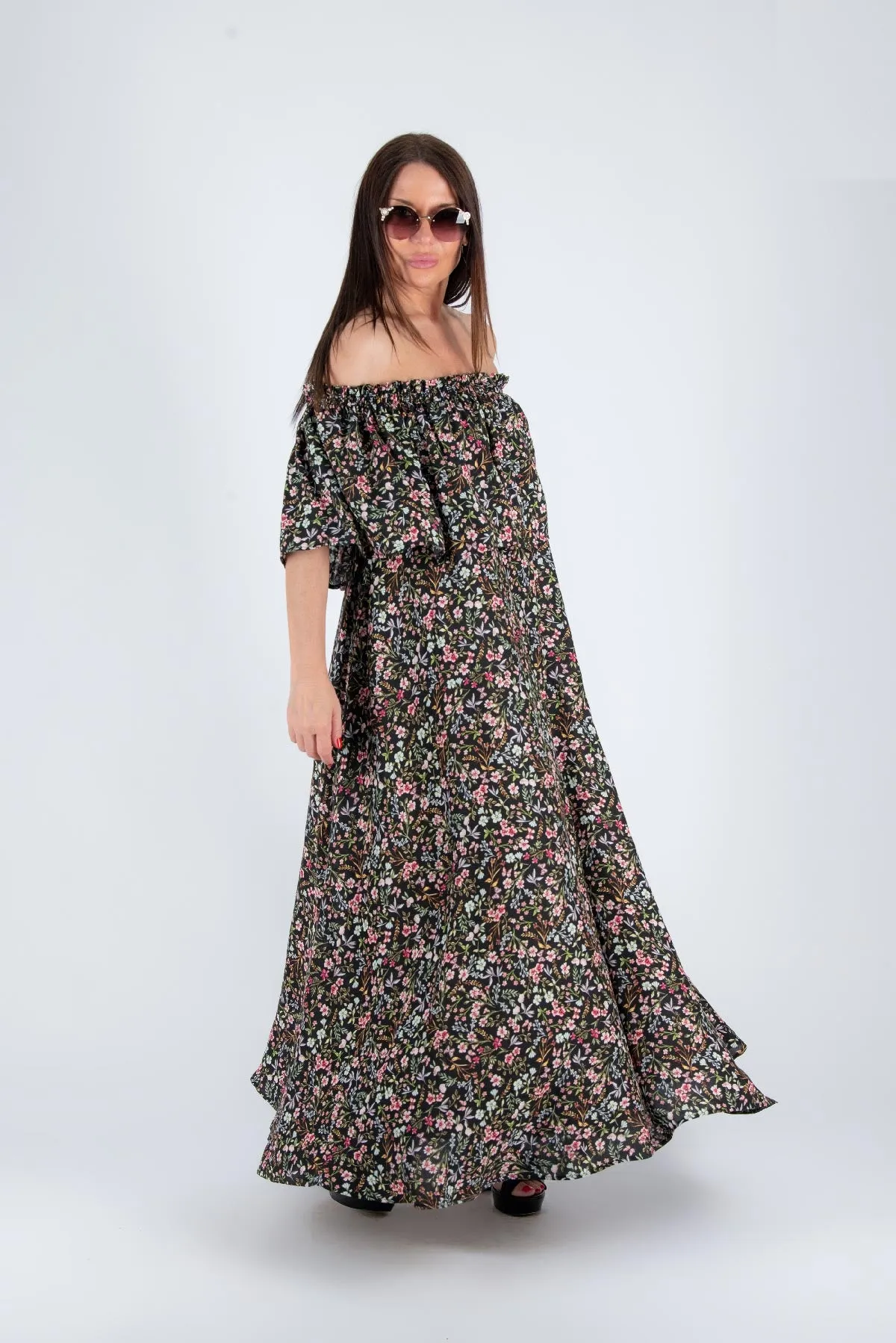 Off Shoulder Summer Dress ROMANTIC