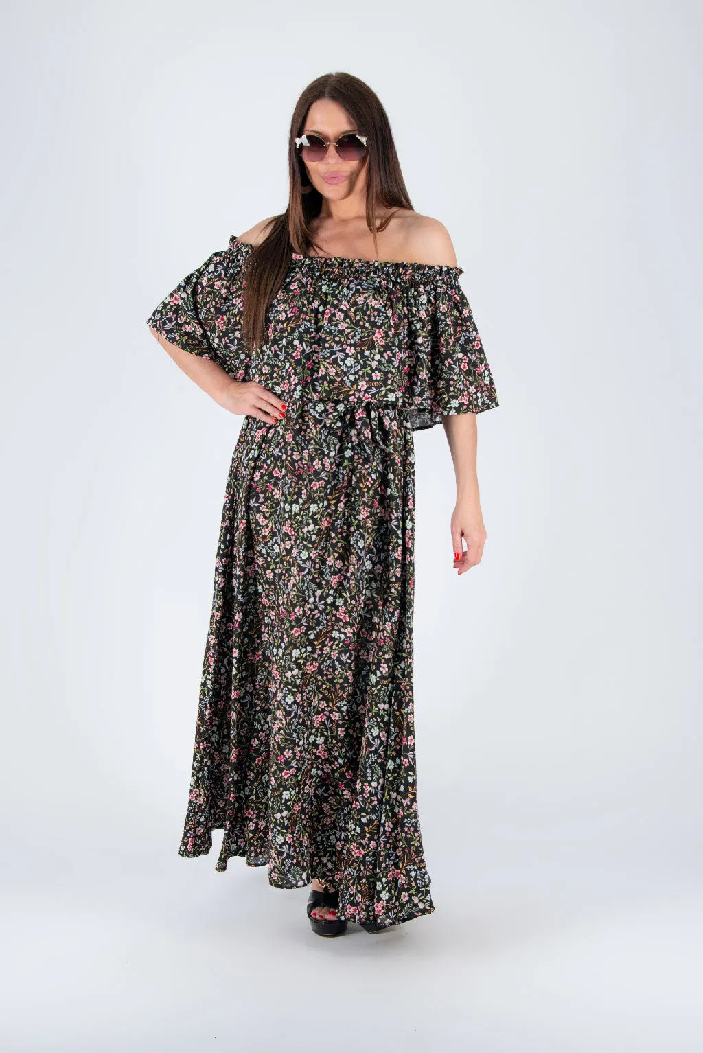 Off Shoulder Summer Dress ROMANTIC