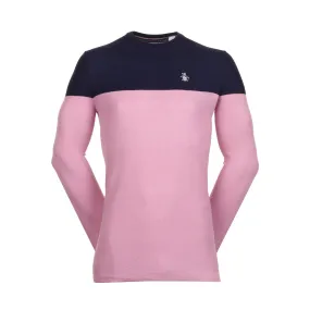 Original Penguin Golf Heritage Colour Block Sweater