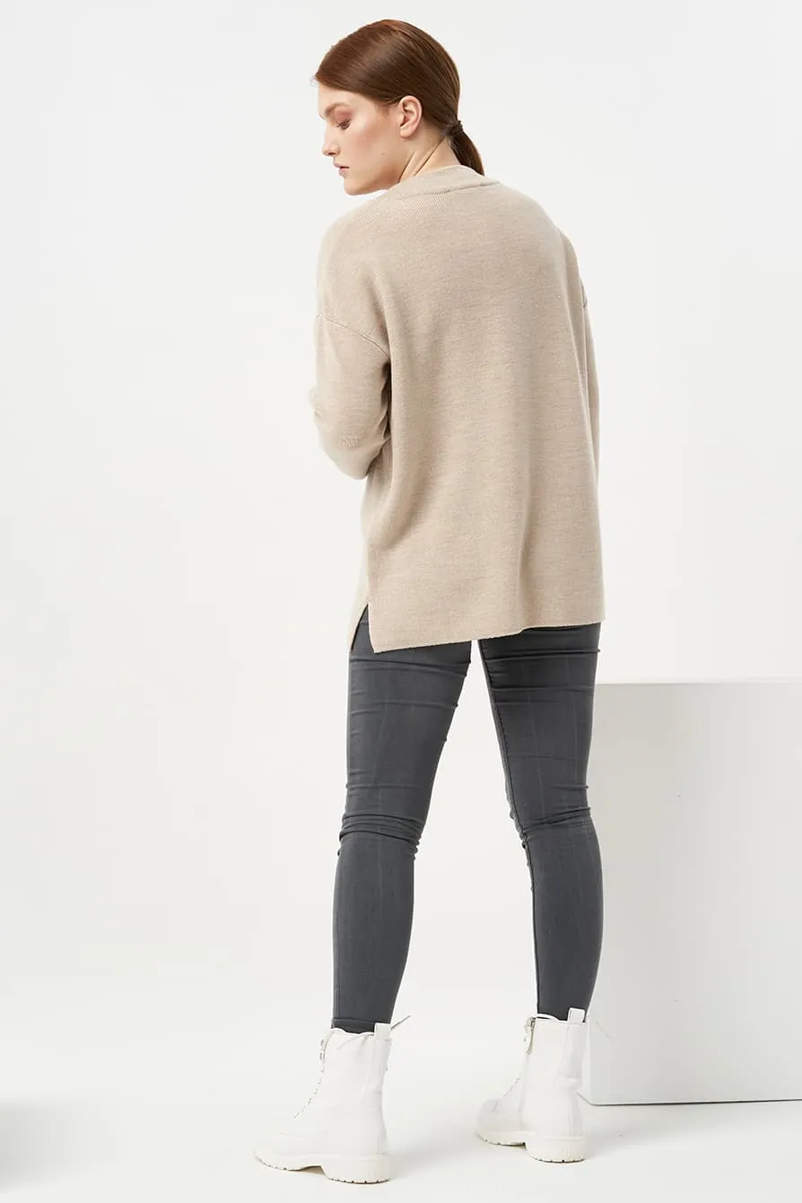 Oversize merino wool sweater