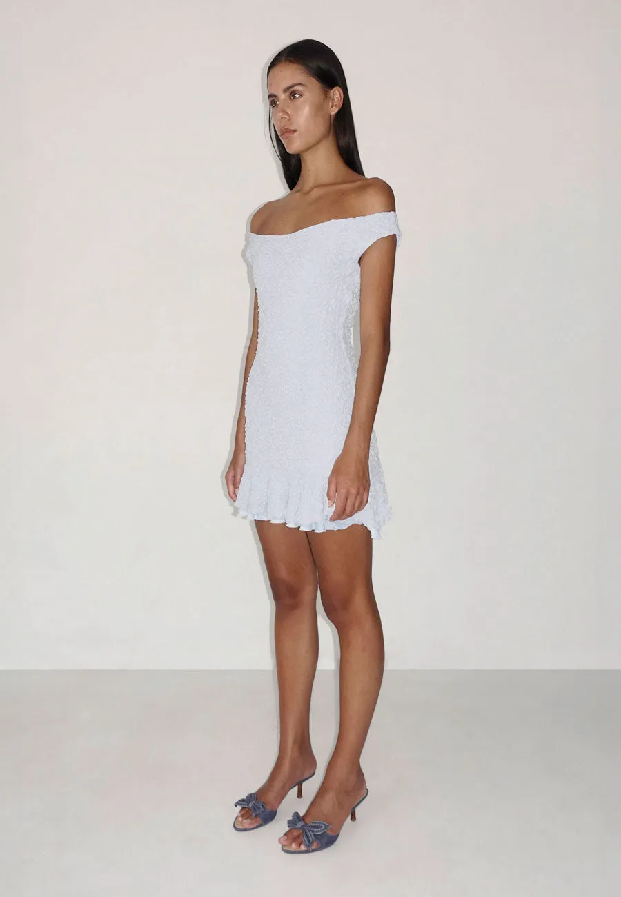 Ownley Samara Mini Dress Baby Blue