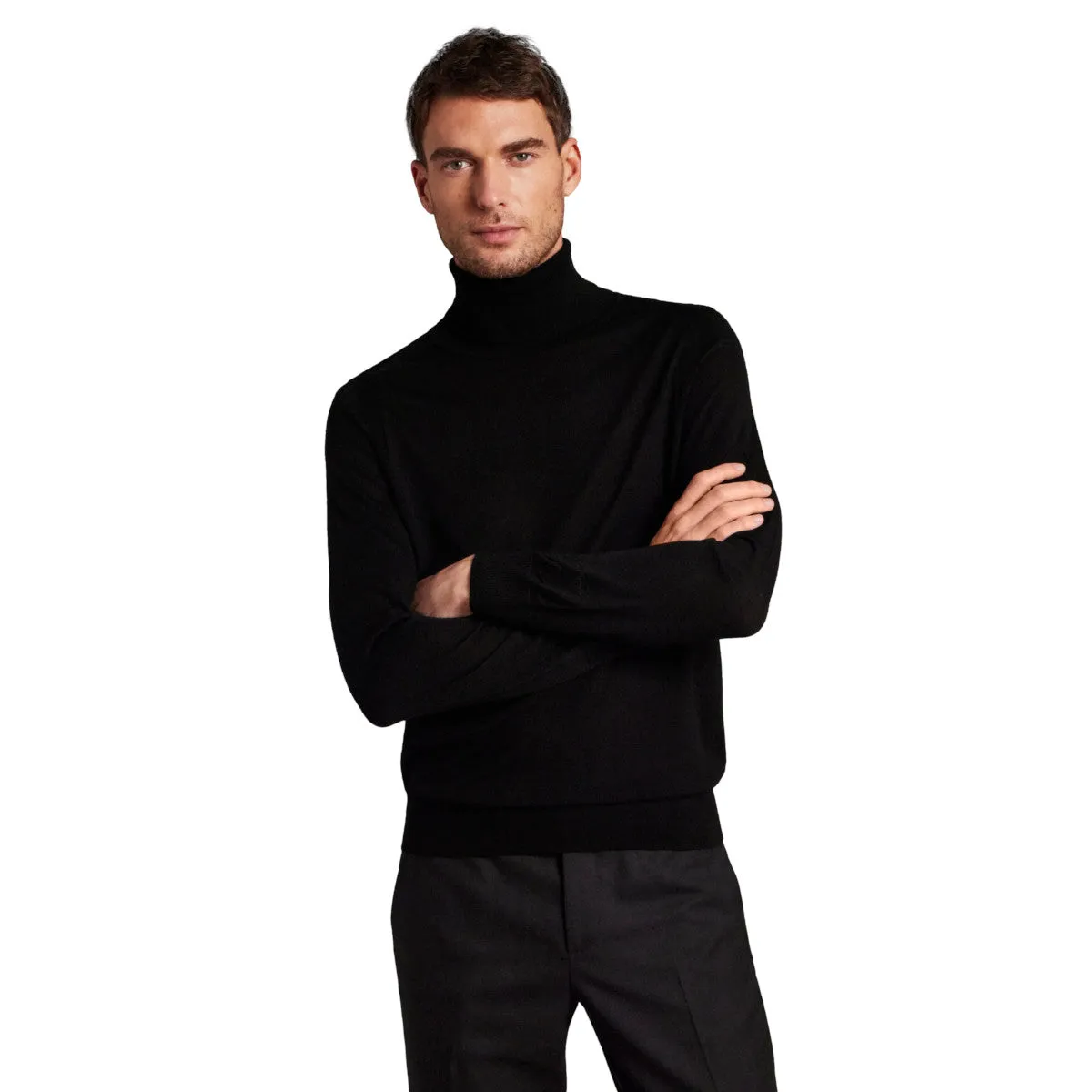 Paul Smith  Roll Neck Sweater 79 BLACK