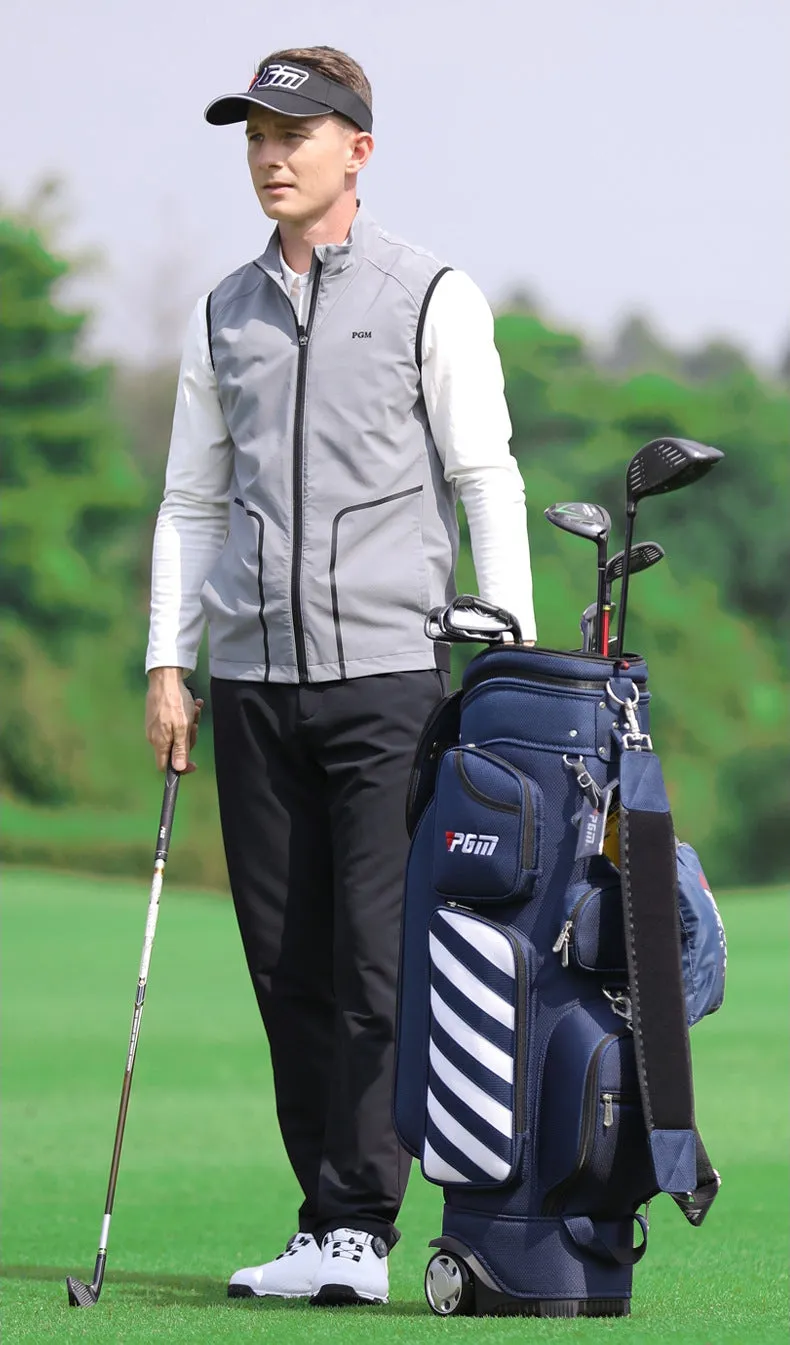 PGM YF363 sleeveless jacket sports windproof winter vest jacket for men
