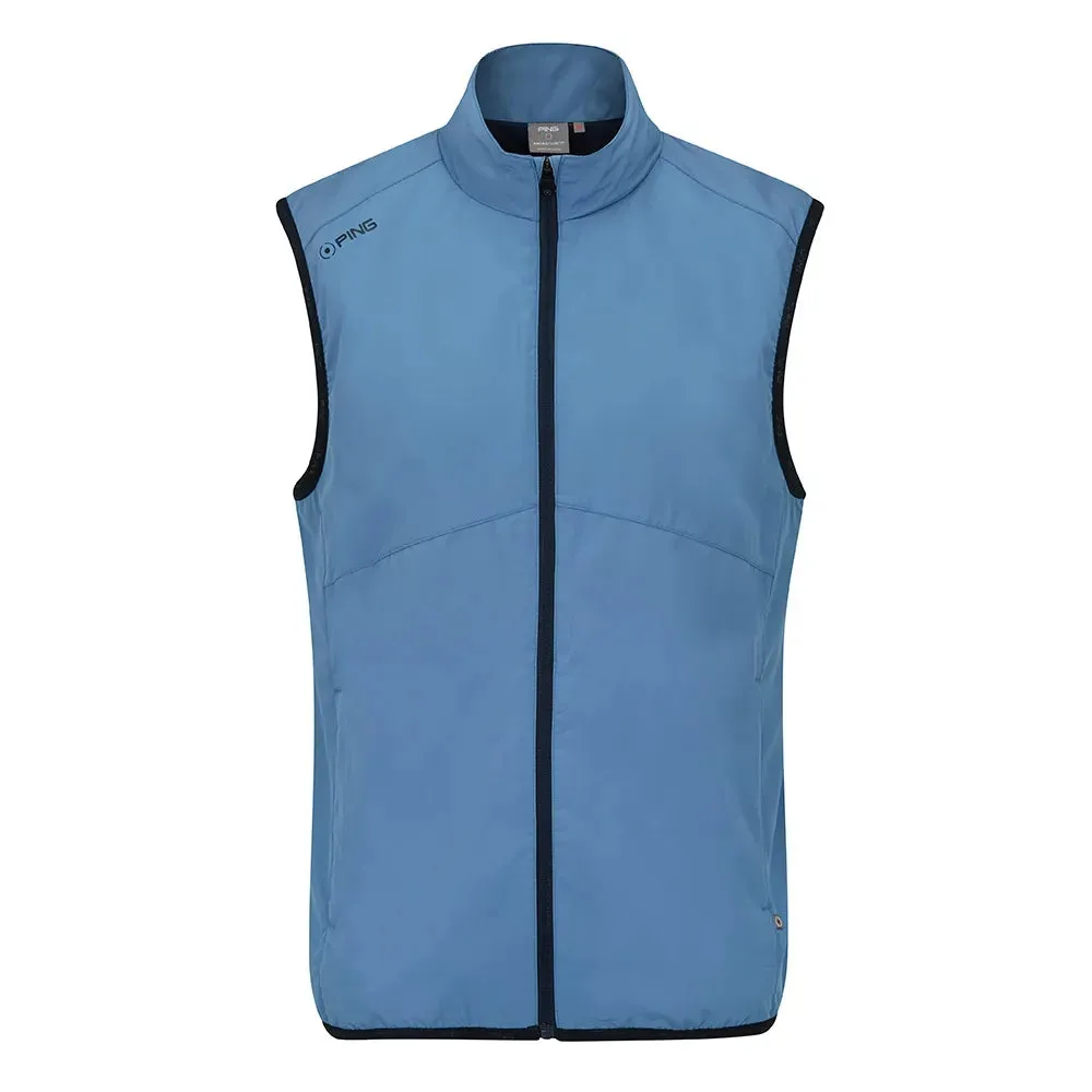 PING Ashbourne Men's Fleece Vest - Coronet Blue