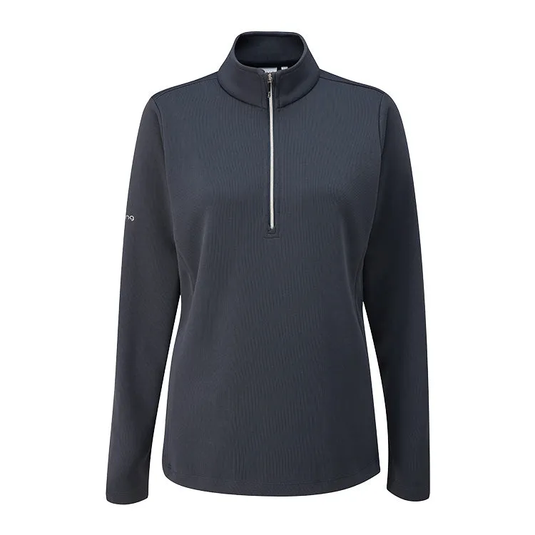Ping Lyla Ladies Half-Zip Golf Pullover - Navy