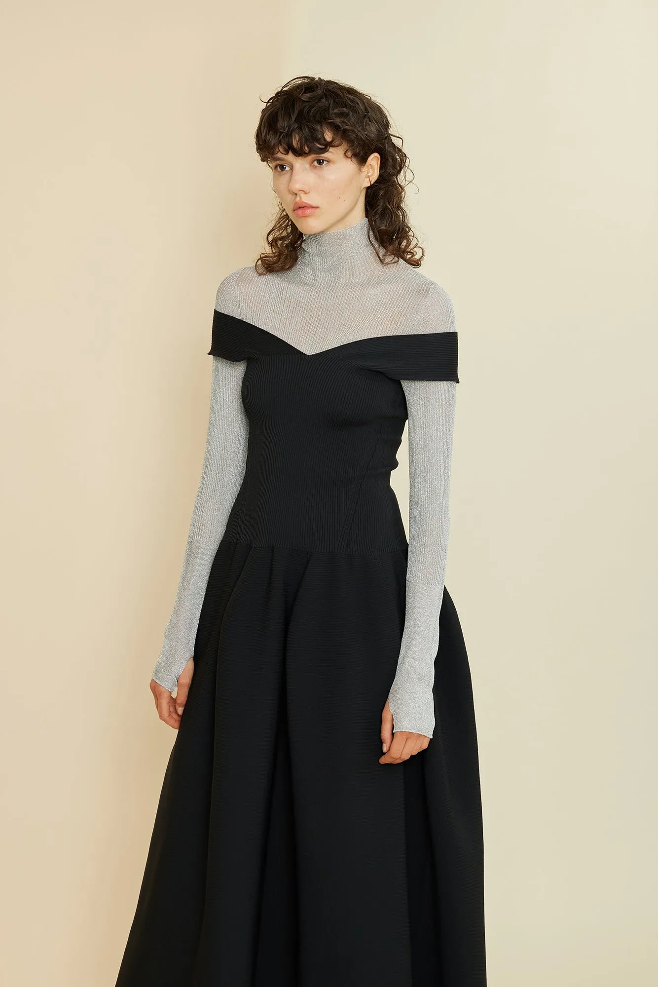 POTTERY HS OFF SHOULDER SWEETHEART DRESS