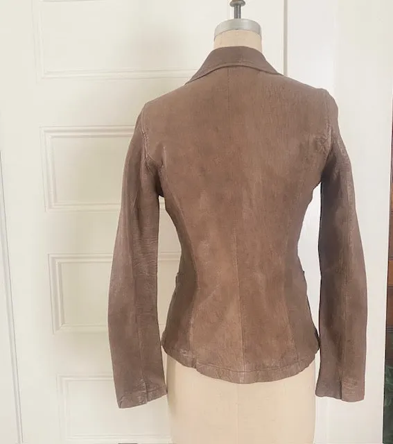 Pre-Owned Vince Leather jacket