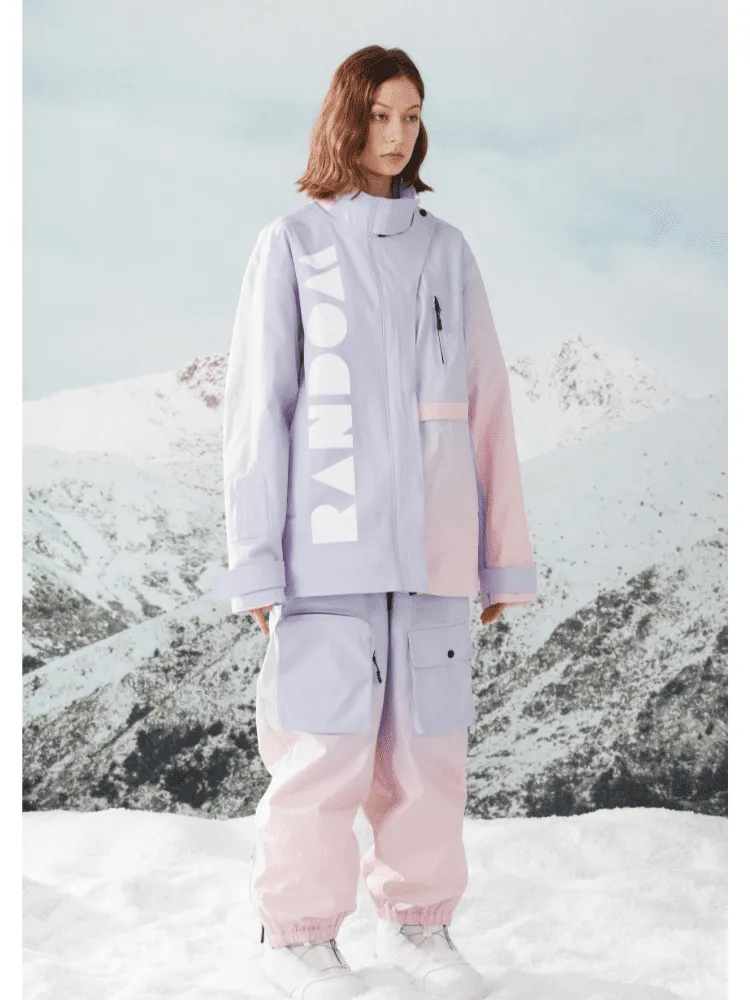 RandomPow Gradient Purple Suit - Men's