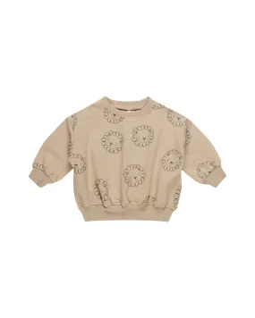 RELAXED FLEECE SWEATSHIRT || LIONS