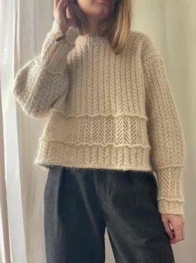 Sarang sweater by Aegyo Knit, No 2   Silk Mohair yarn kit (excl pattern)