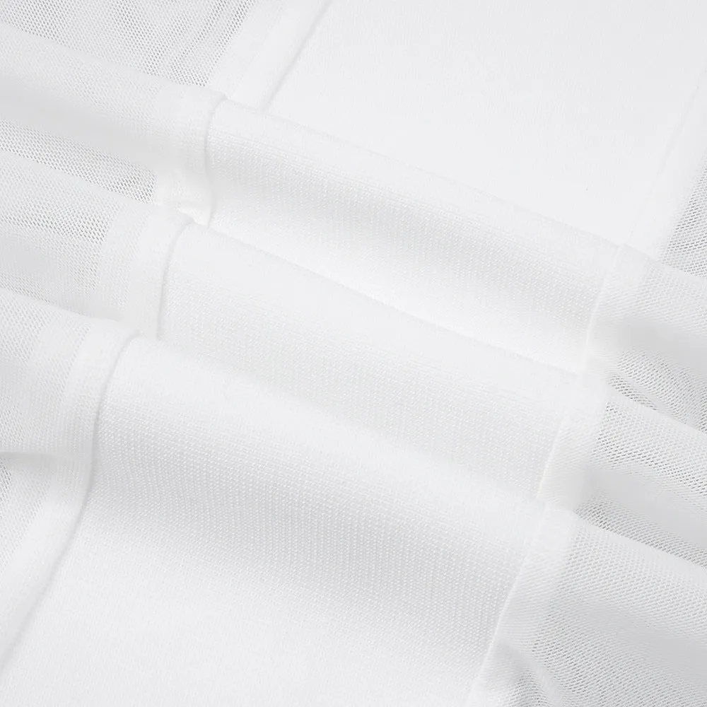 Sexy Slim Tube Top Bandage Mesh Stitching Formal Dress