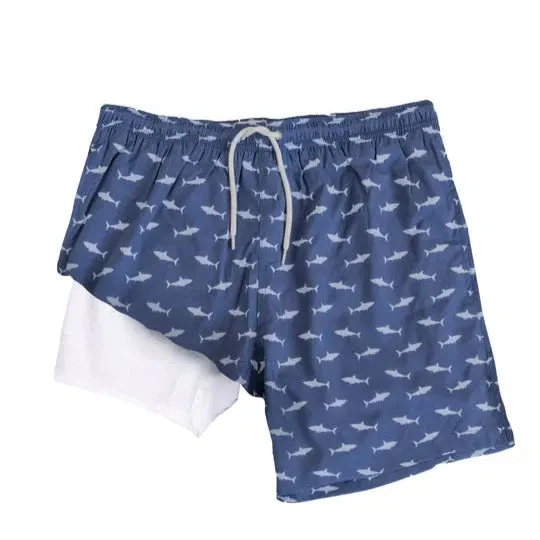 Shark Attack Swim Trunks