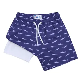 Shark Attack Swim Trunks