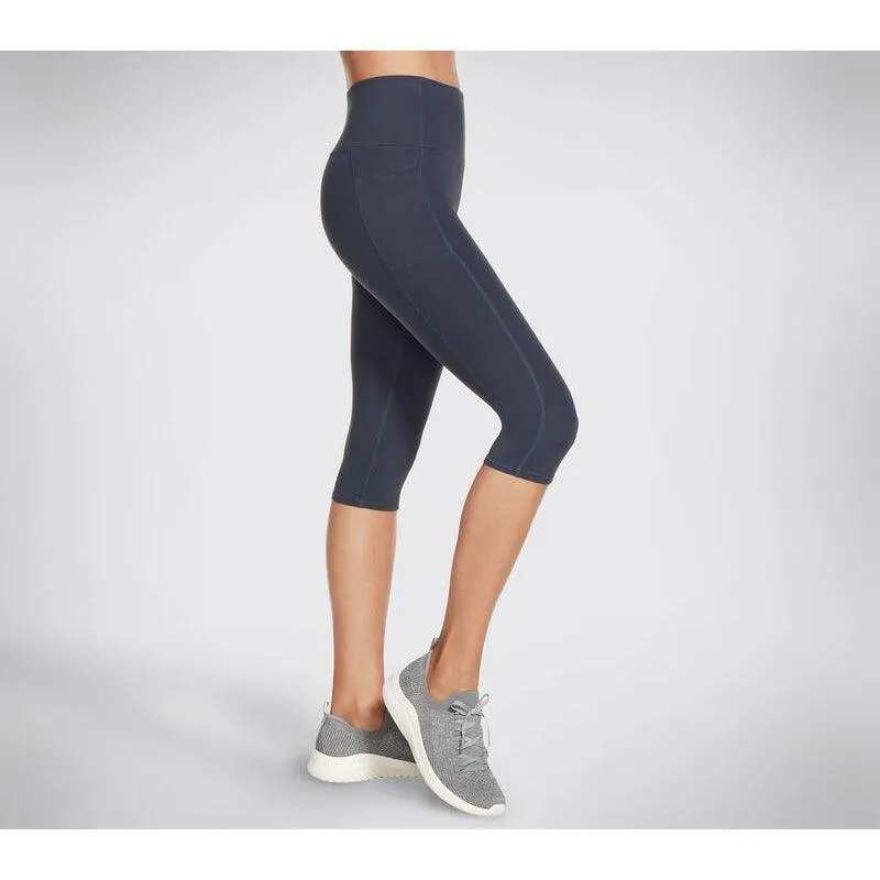 Skechers Women’s GoFlex HW Capri Legging Navy