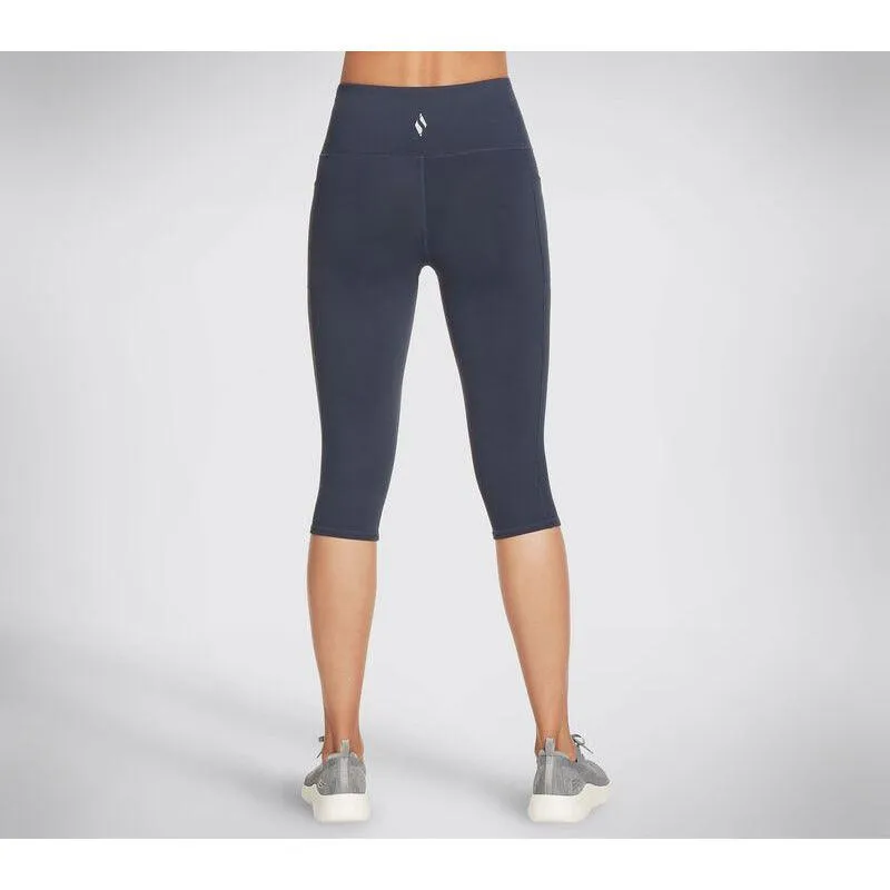 Skechers Women’s GoFlex HW Capri Legging Navy
