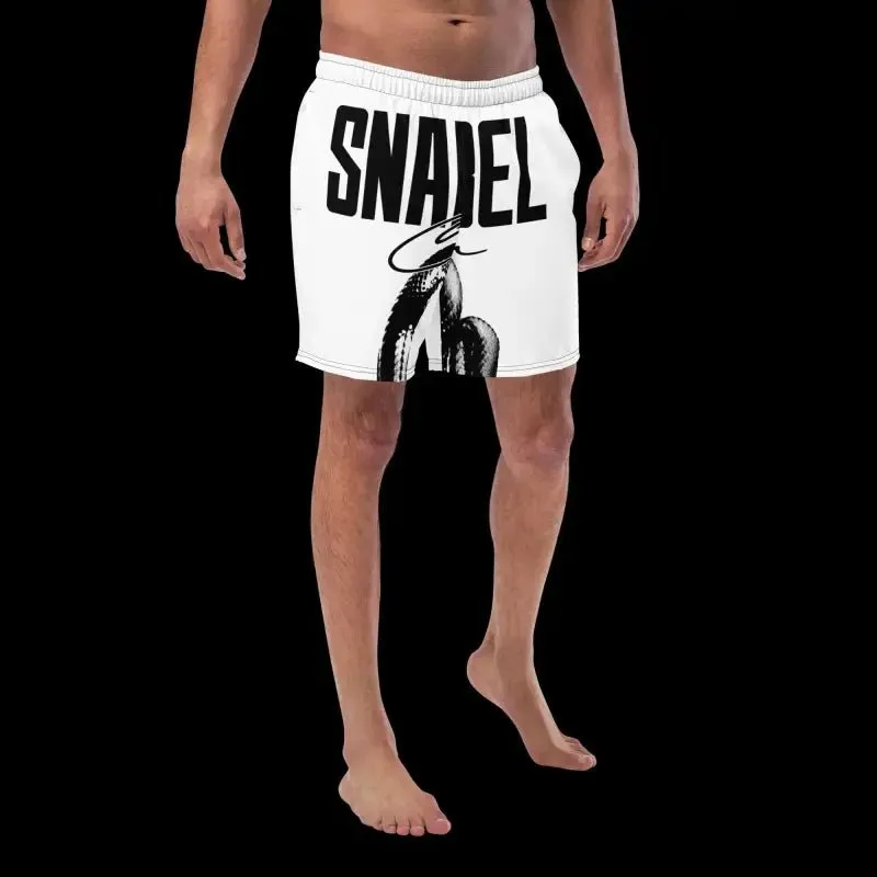Snake Men's Swim Trunks - Quick-Dry, UPF 50 , 4-Way Stretch, Mesh Pockets