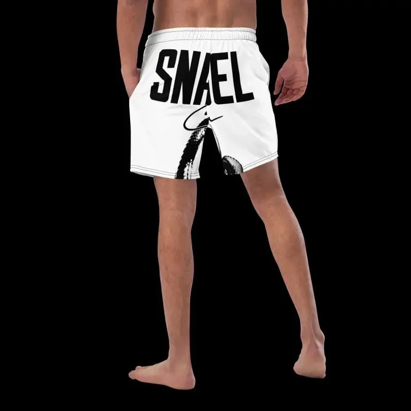 Snake Men's Swim Trunks - Quick-Dry, UPF 50 , 4-Way Stretch, Mesh Pockets