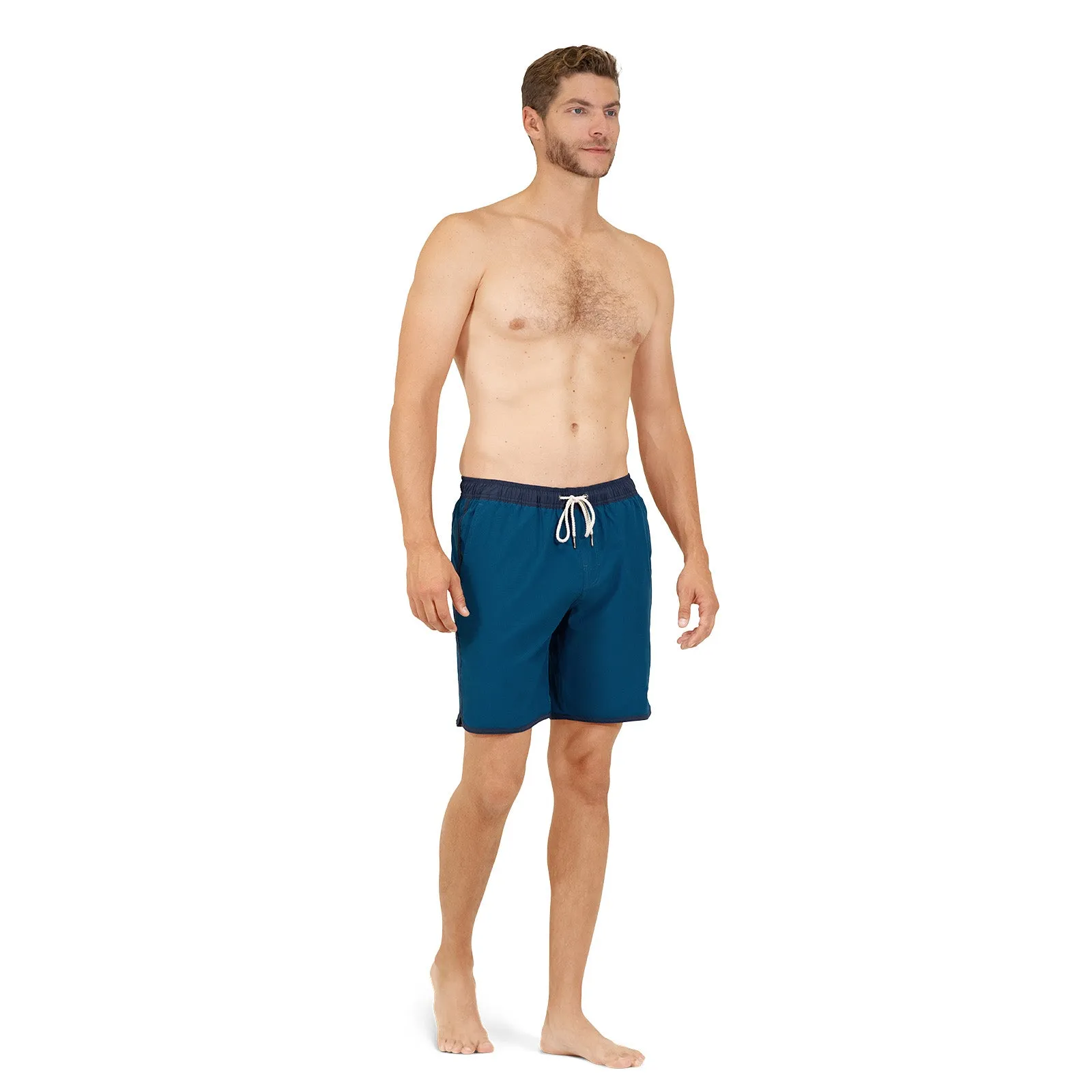 The Beyond 8" Swim Trunks
