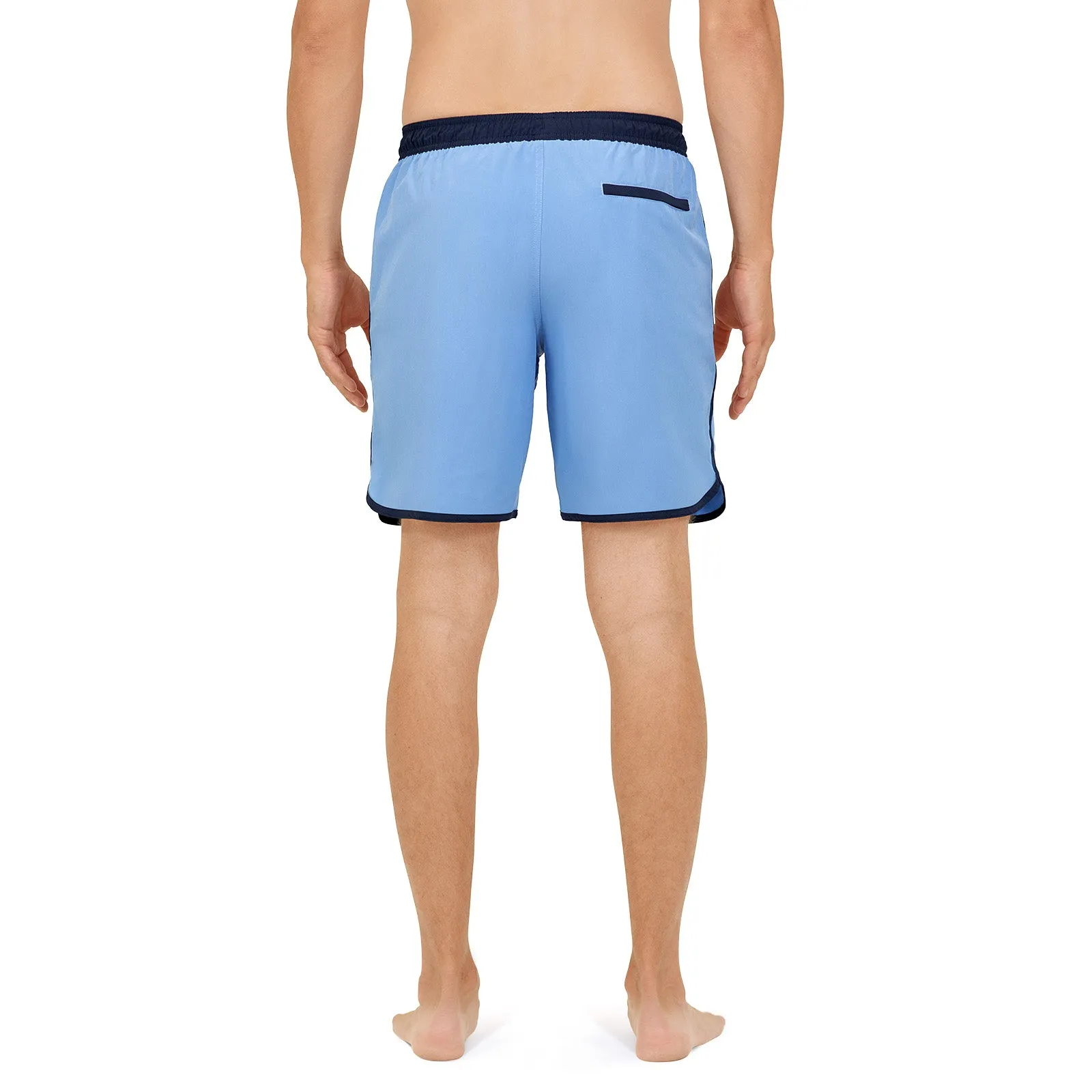 The Beyond 8" Swim Trunks