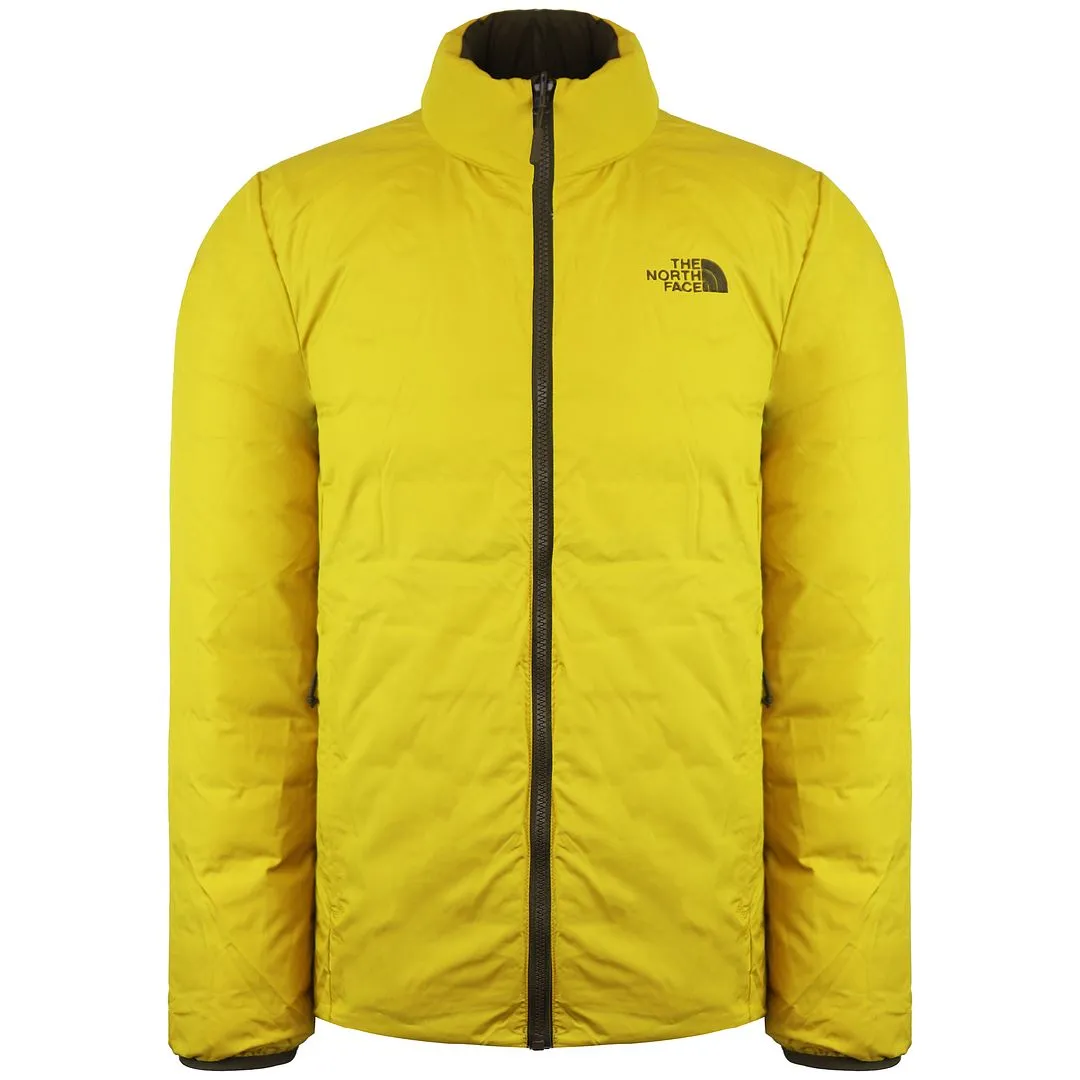 The North Face Manchu Mens Green/Yellow Reversible Jacket