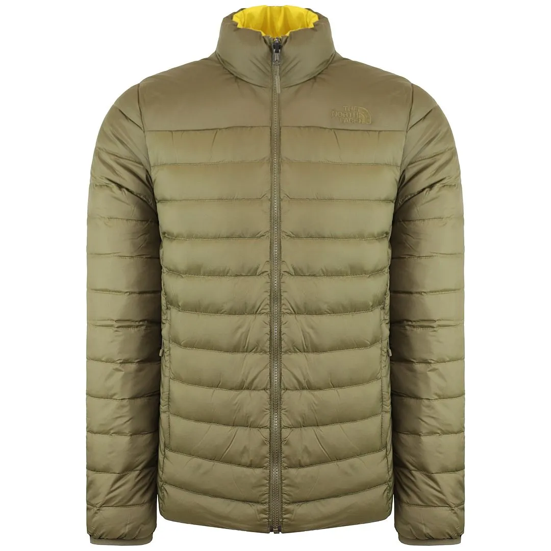 The North Face Manchu Mens Green/Yellow Reversible Jacket