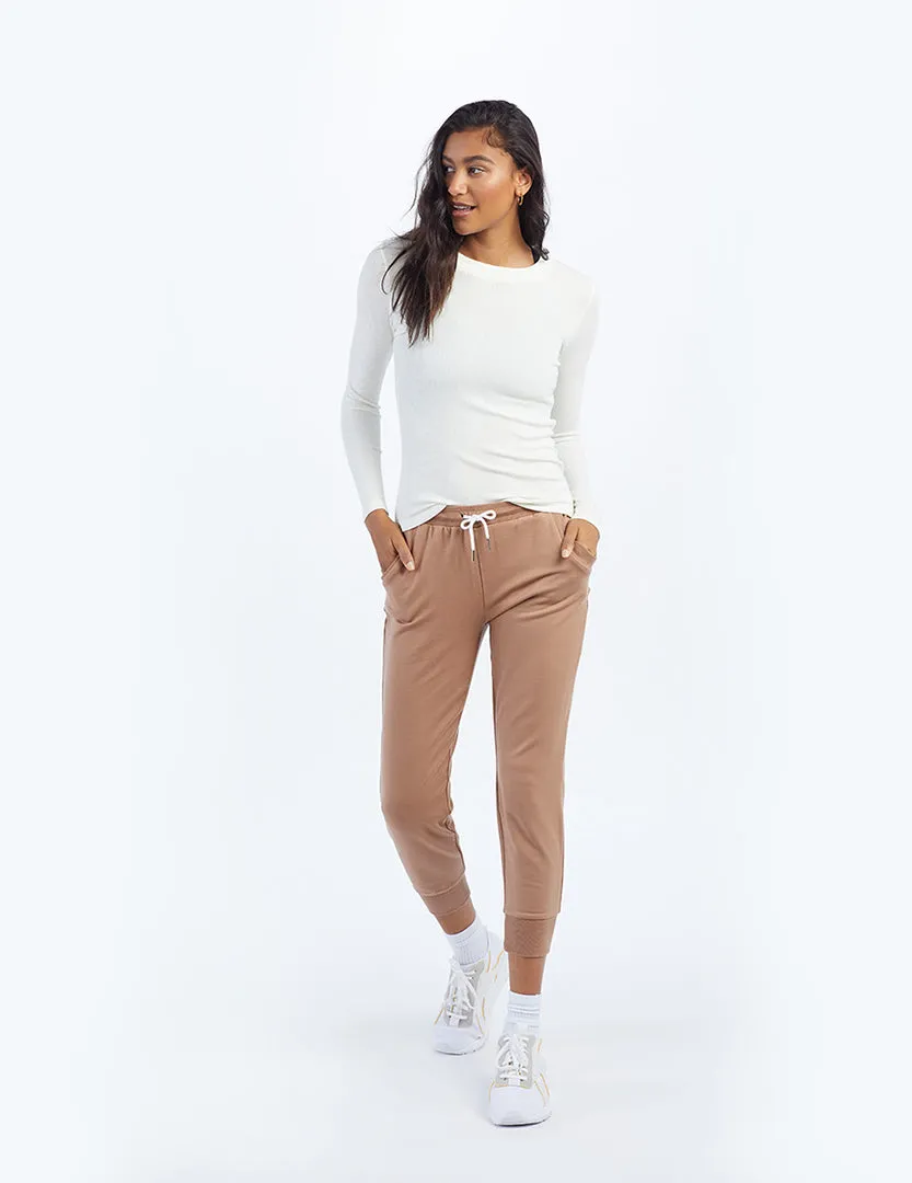 The Softest Ribbed Long Sleeve Crew - Main