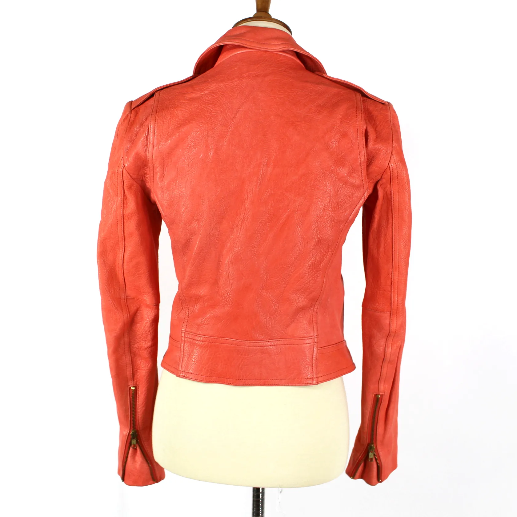 Theory Elenian Juno Leather Jacket