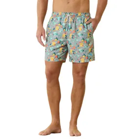 Tommy Bahama 6-Inch Naples Tales Of A Cocktail Swim Trunks - Concrete Grey