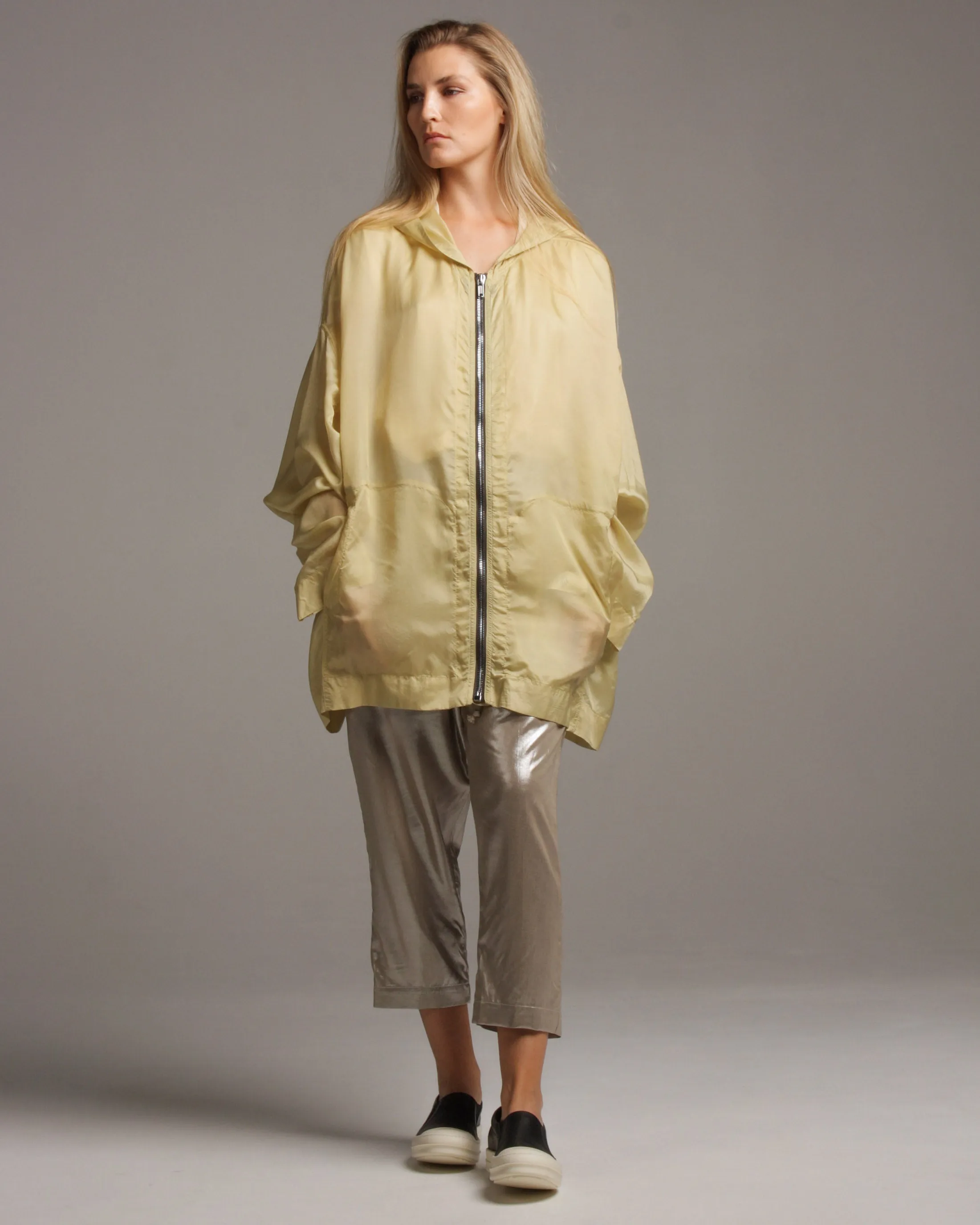 Vanilla Zip Front Lightweight Jacket