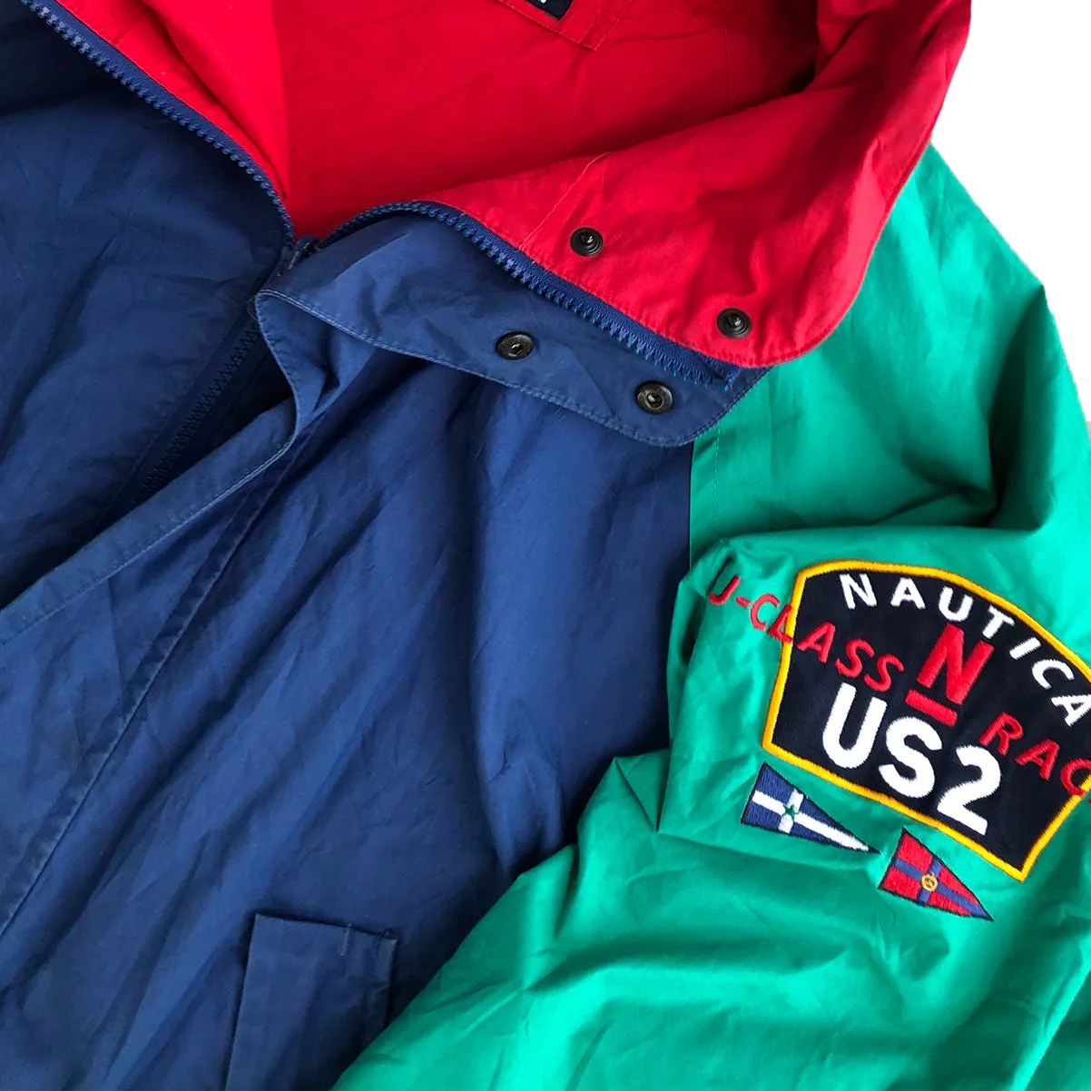 Vintage Reversible Nautica Jacket L