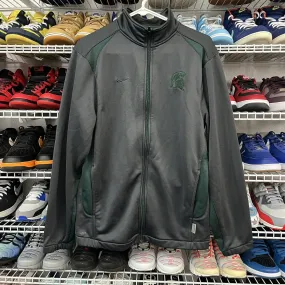 Vtg 2000s Y2K Nike Dri Fit Michigan State Jacket Full Zip Long Sleeve Sz S