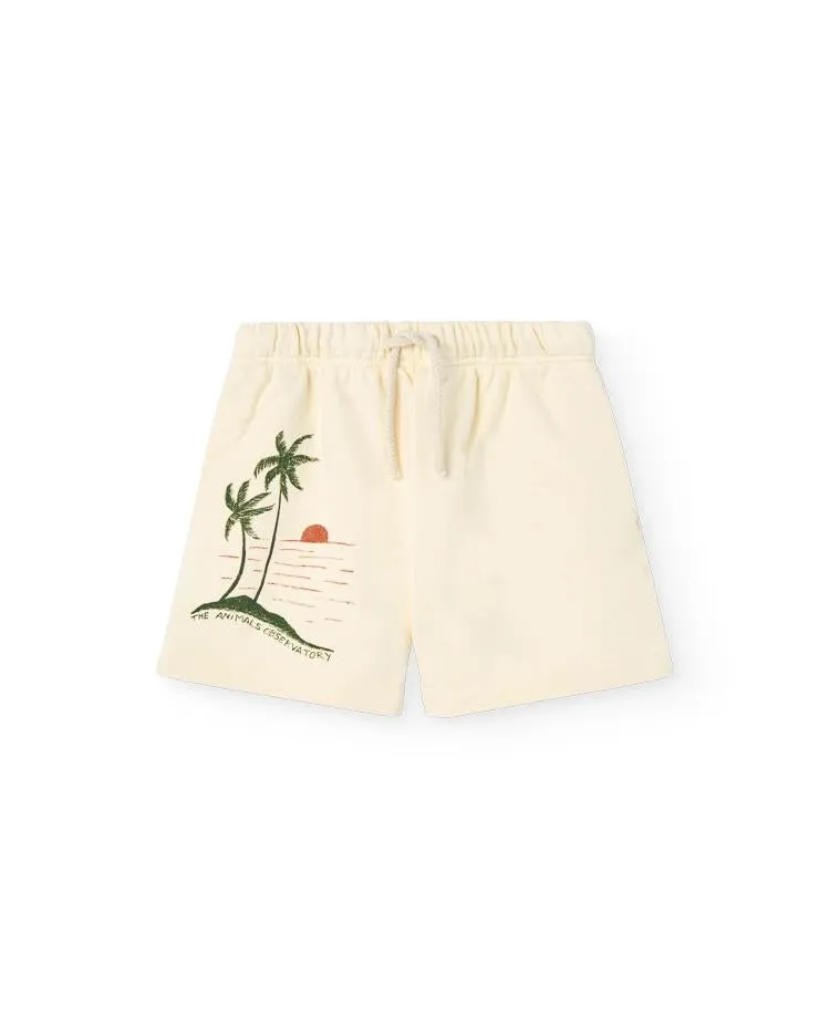 White Sunset Hedgehog Sweatpants