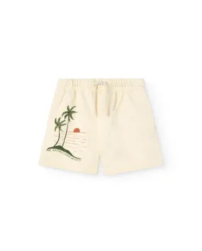 White Sunset Hedgehog Sweatpants