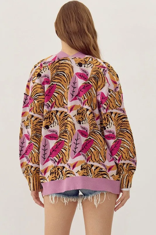Wild Winter Cardigan