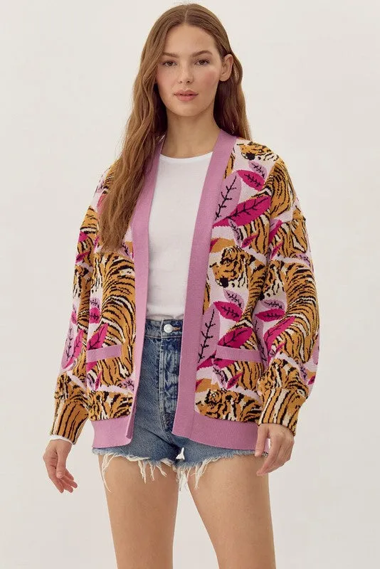 Wild Winter Cardigan