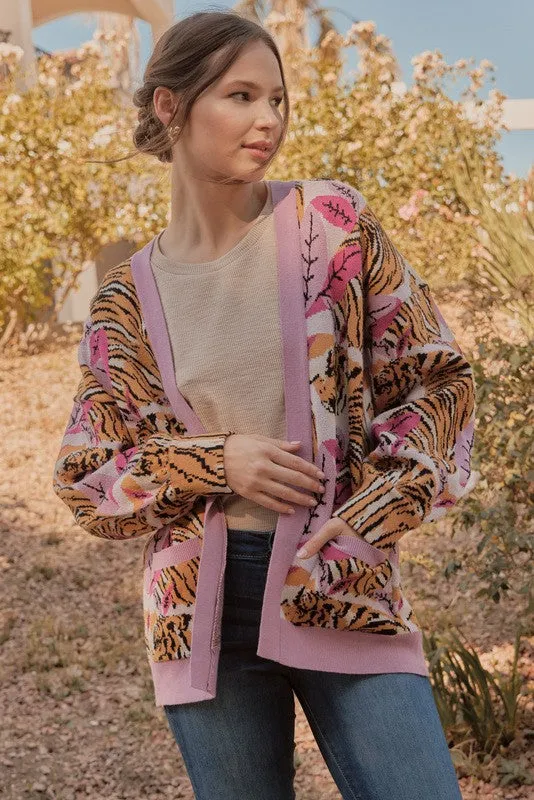 Wild Winter Cardigan