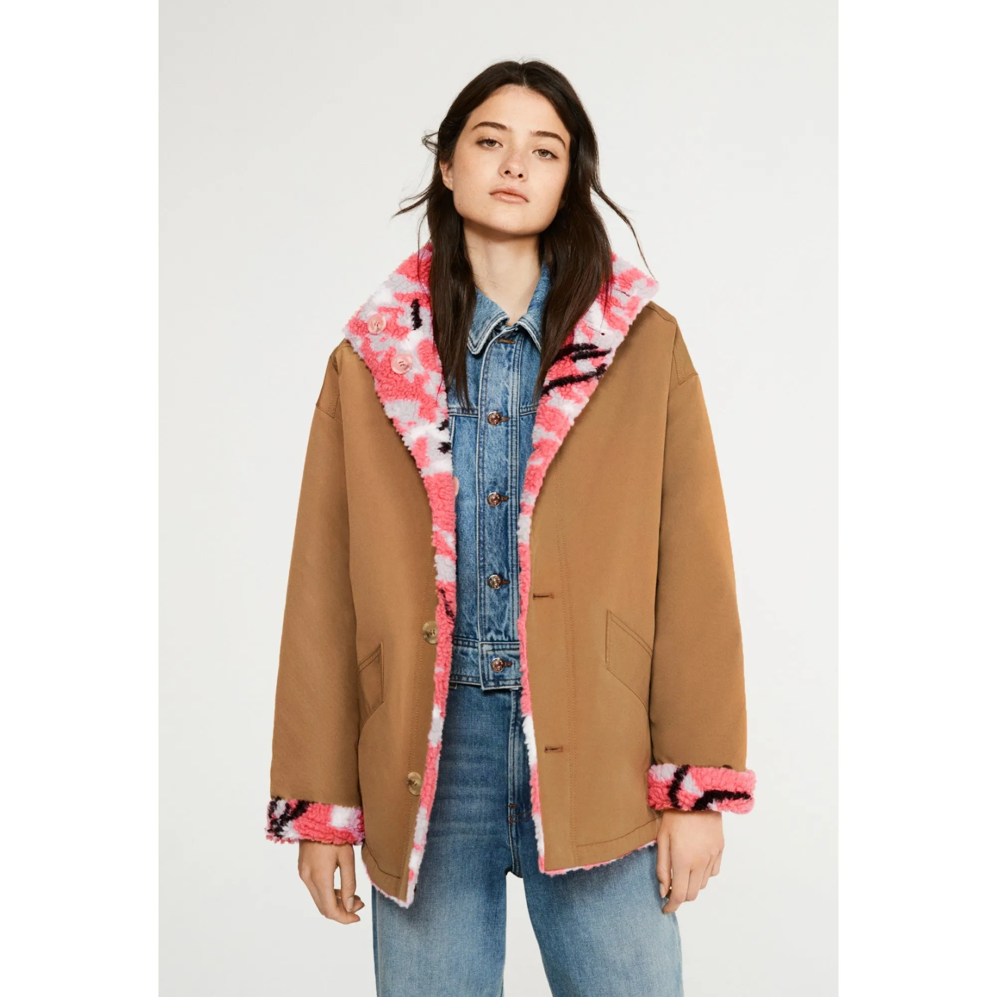Women Reversible Jacket - Multicolored