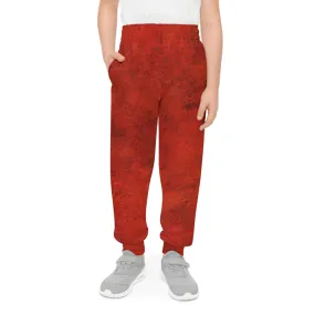 Youth Joggers with Bold Geometric Design - Stylish & Comfortable Activewear
